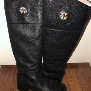 Tory Burch leather boots